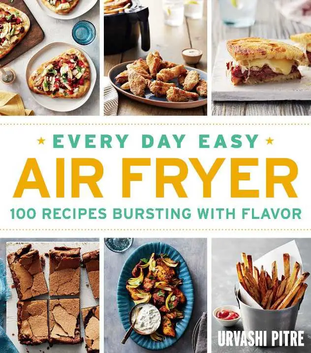 We love this cook book, it's our top pick for air fryer owners.