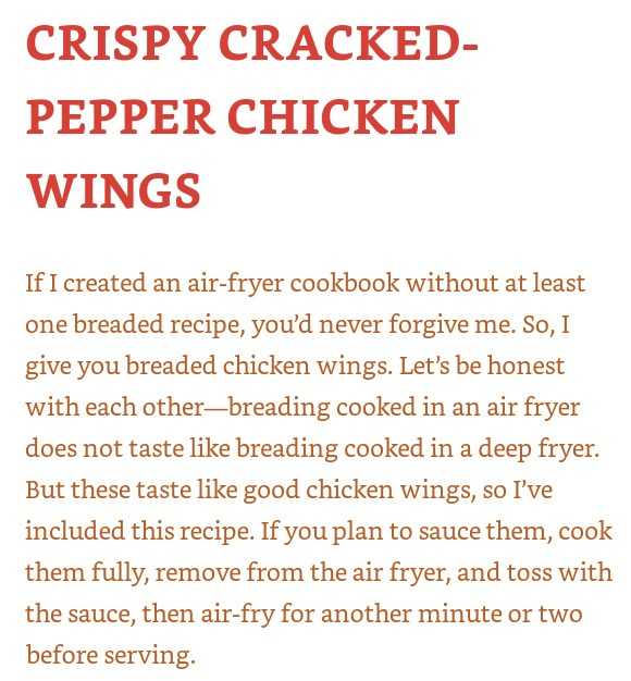 We love chicken wings in our household, so we had to try out the recipe from every day easy air fryer.