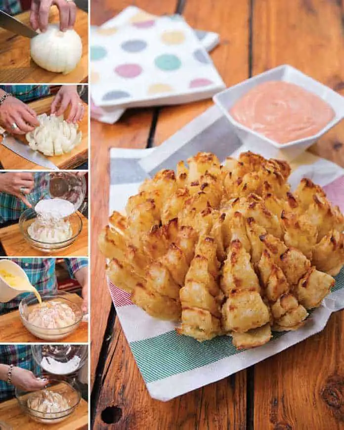 the blooming onion recipe from the cookbook.