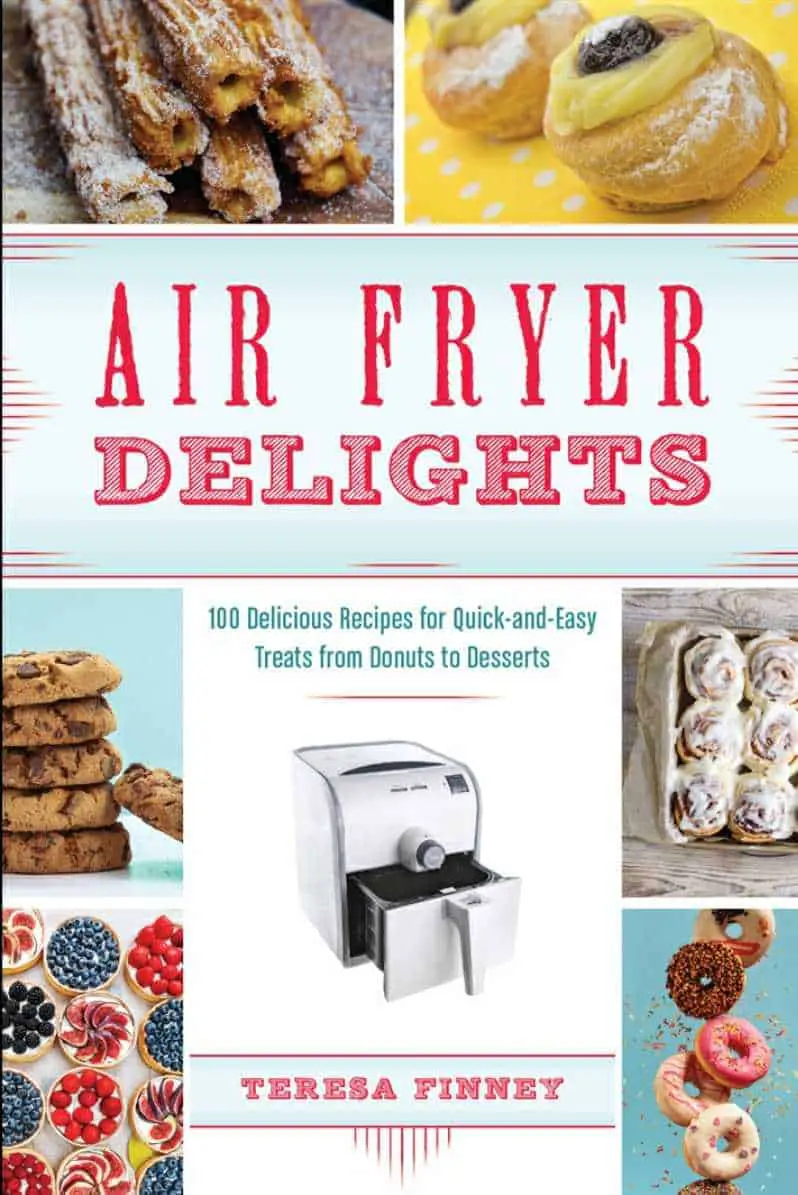 A great air fryer cookbook for people that want to bake and make cakes!!