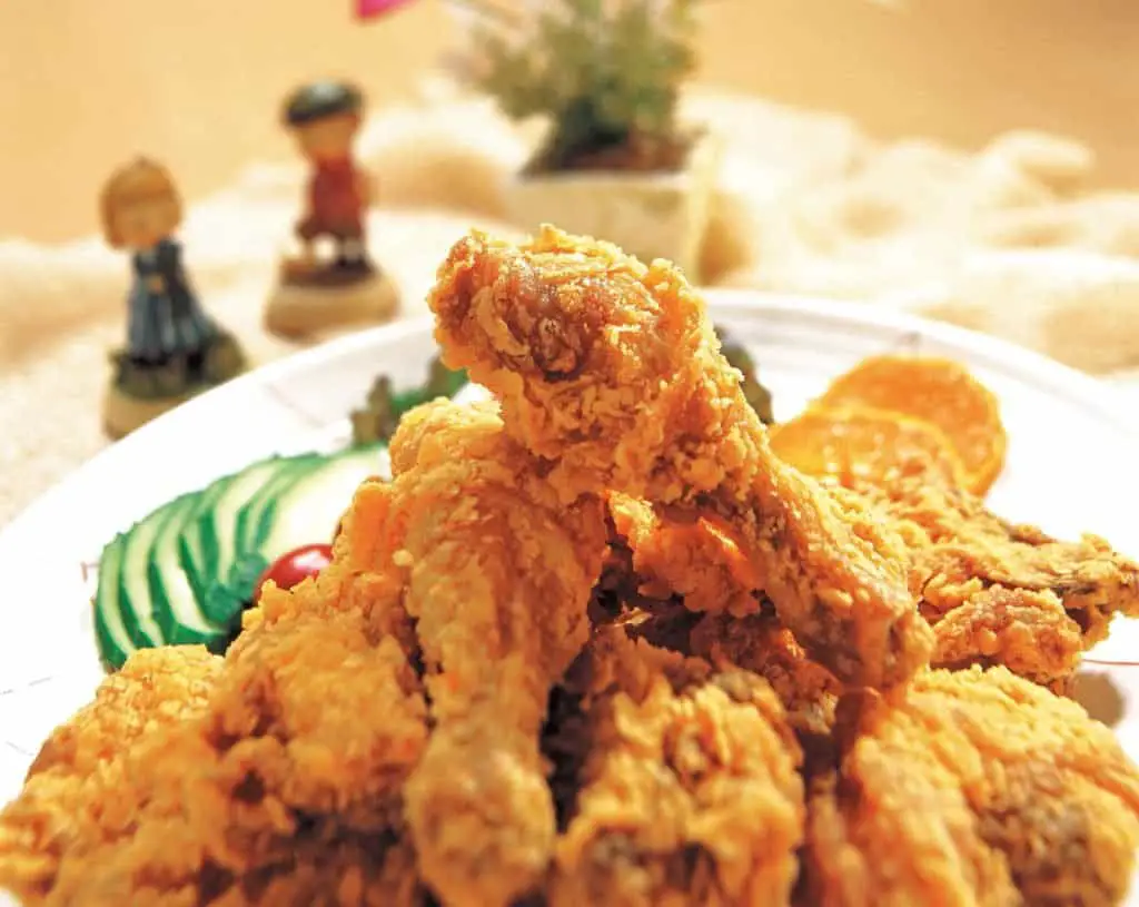 fried chicken, can it be cooked in an air fryer in a healthier way?