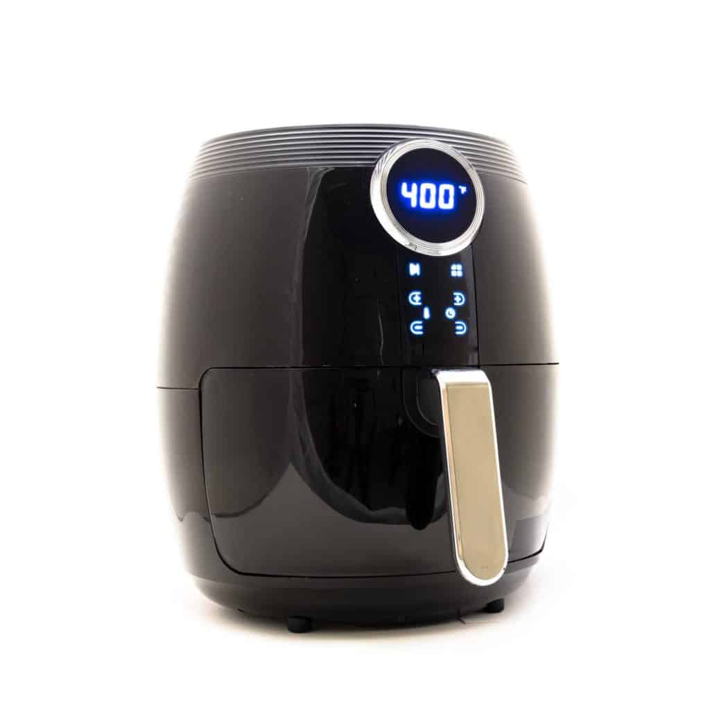 this is what a bucket style air fryer looks like.
