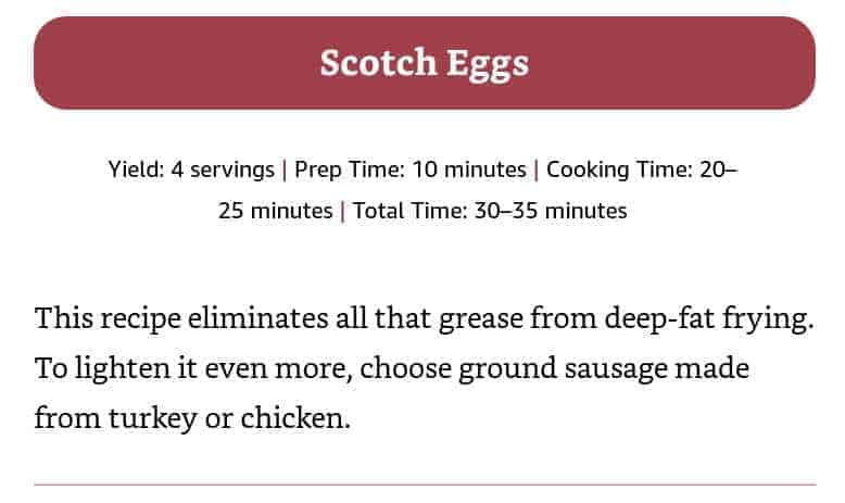 i chose to cook scotch eggs first from the recipes in the book.