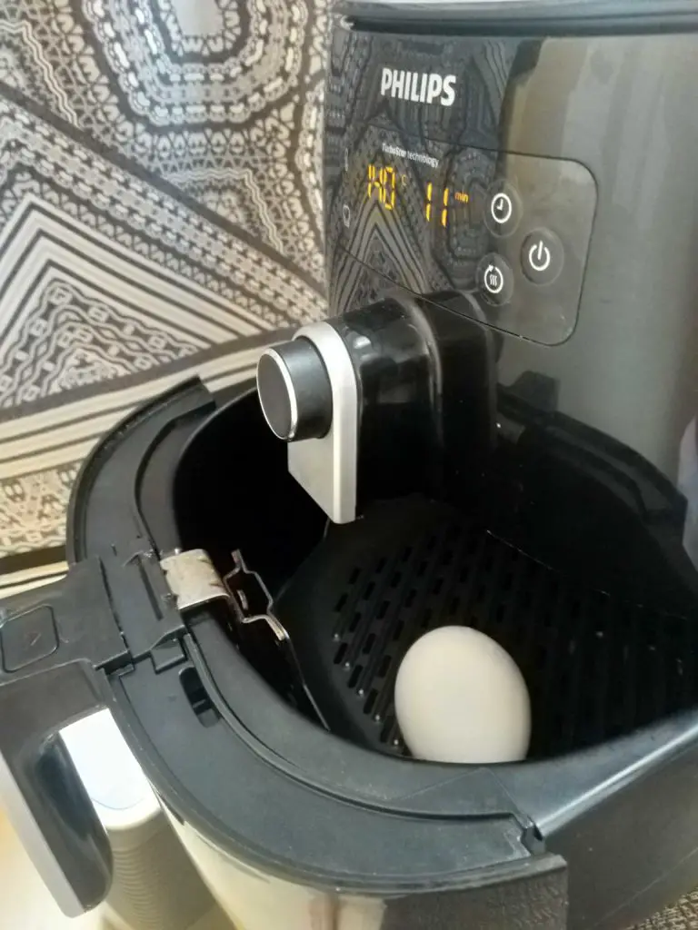 Making hard boiled eggs in my air fryer!