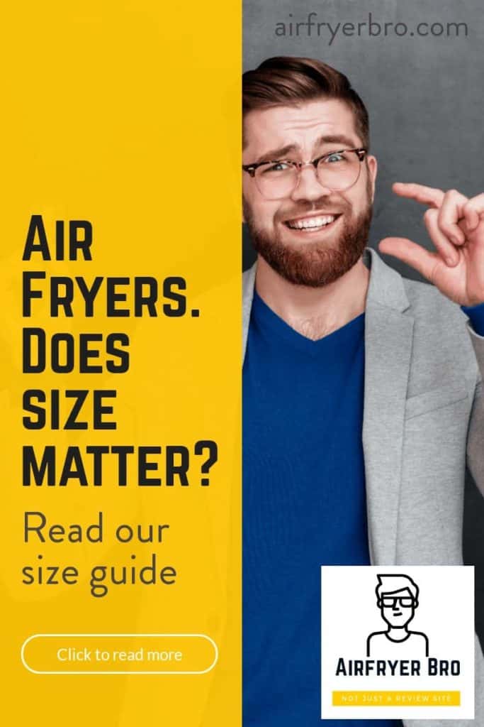 air fryer sizes discussed in this article in ful