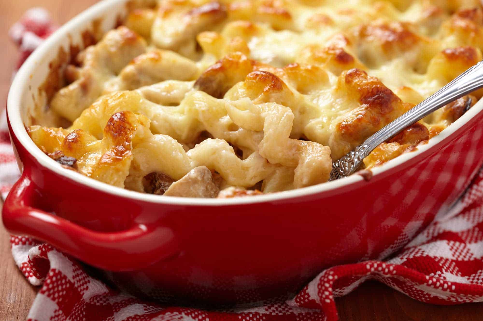 this is british style mac and cheese
