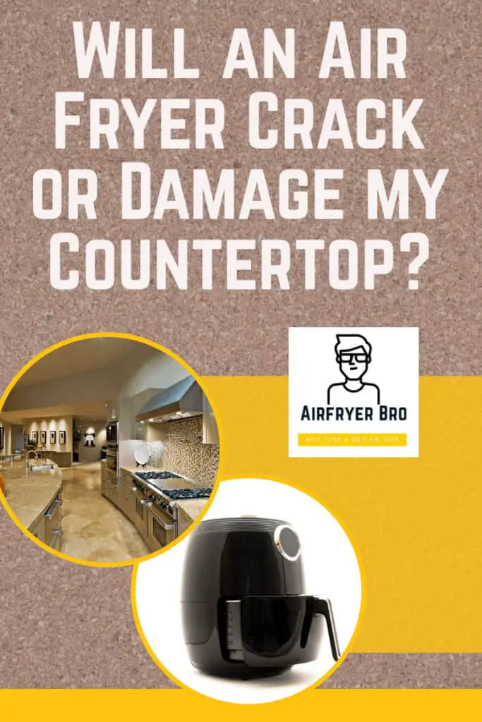 can you use air fryer on laminate countertops